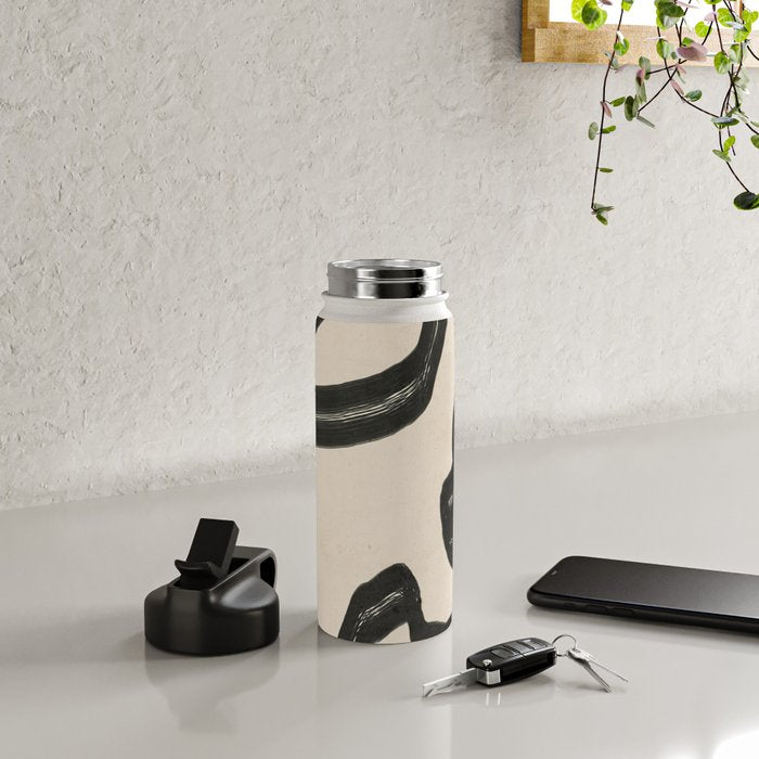 Minimal Abstract Art 16 Water Bottle Gallery Image 4