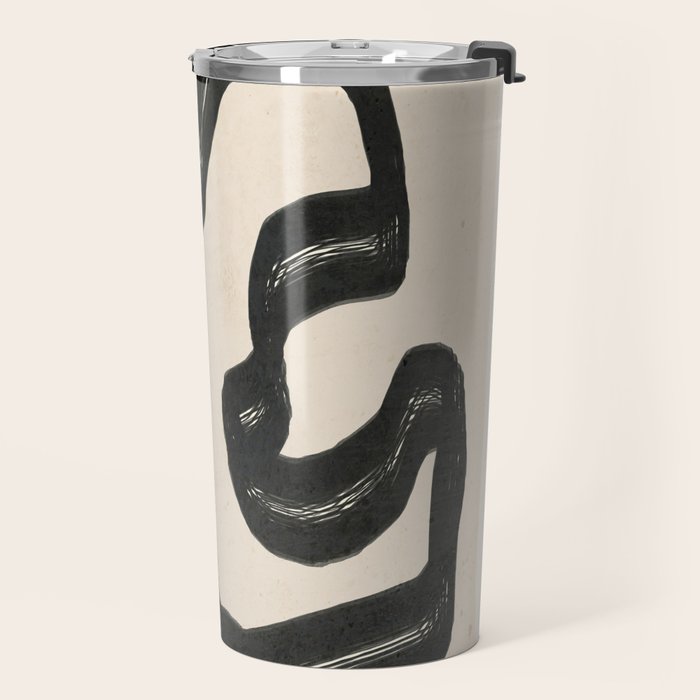 Minimal Abstract Art 16 Travel Mug Gallery Image 2