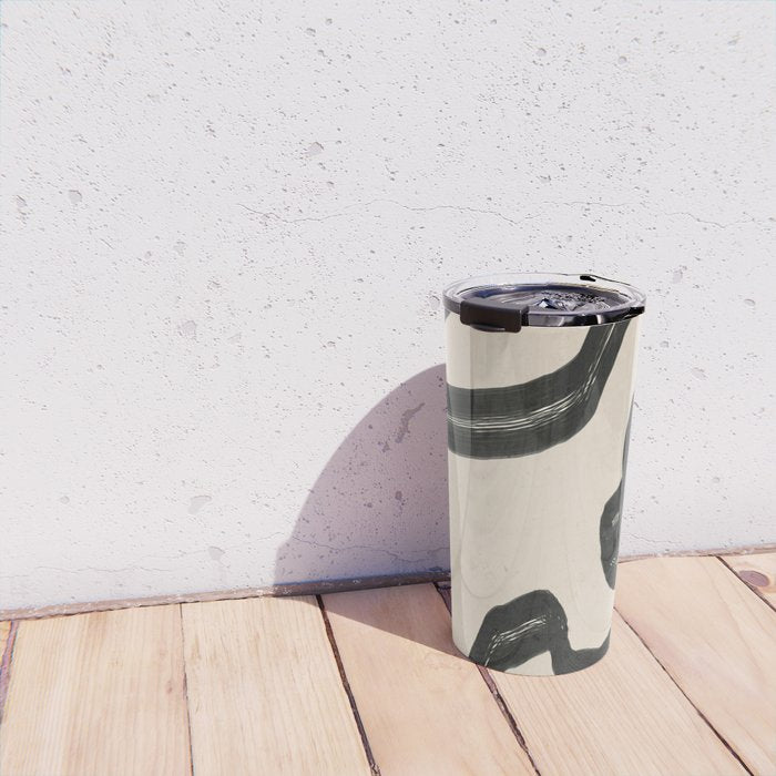 Minimal Abstract Art 16 Travel Mug Gallery Image 4
