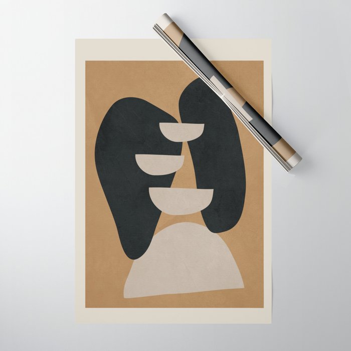 Abstract Balance 12 Wrapping Paper Gallery Image 1