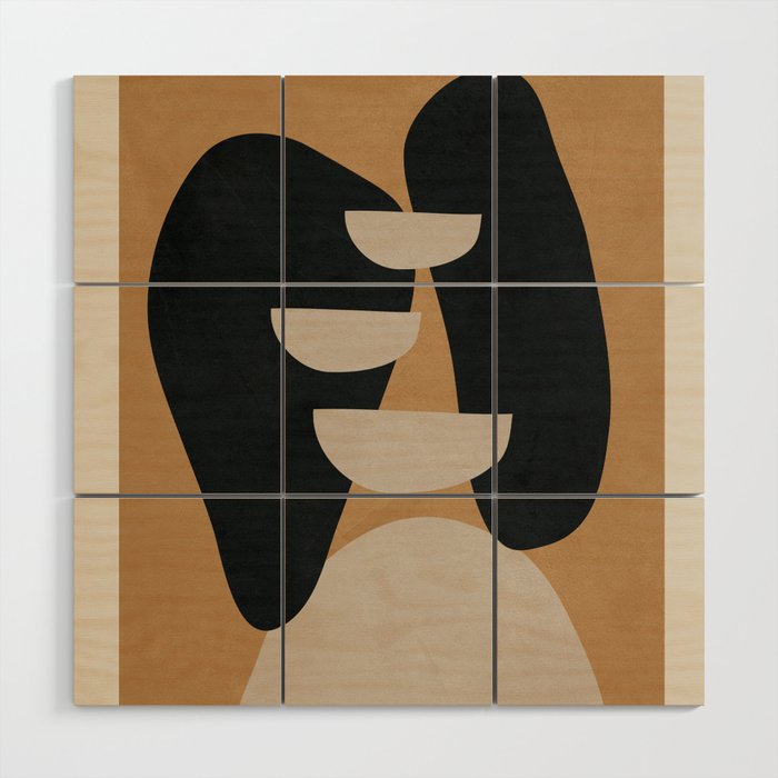Abstract Balance 12 Wood Wall Art Gallery Image 1