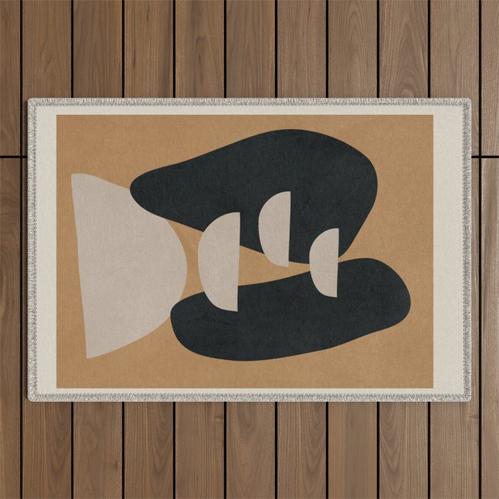 Abstract Balance 12 Outdoor Rug Gallery Image 1