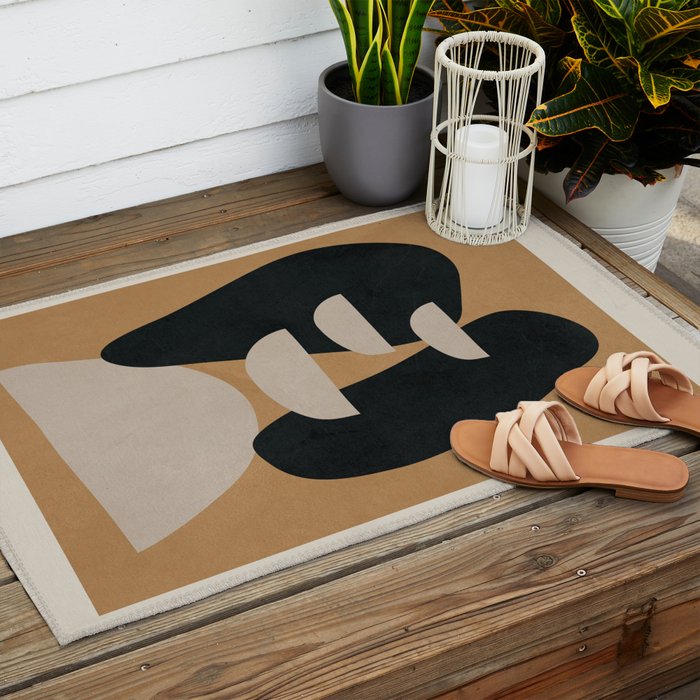Abstract Balance 12 Outdoor Rug Gallery Image 2