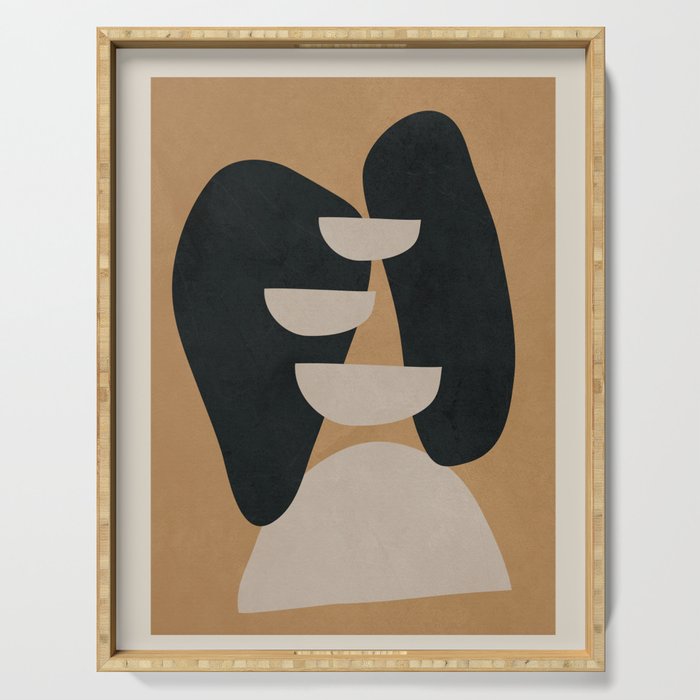 Abstract Balance 12 Serving Tray Gallery Image 1