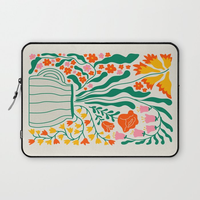 Flower Market 05: Los Angeles Laptop Sleeve Gallery Image 1