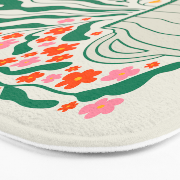 Flower Market 05: Los Angeles Bath Mat Gallery Image 3
