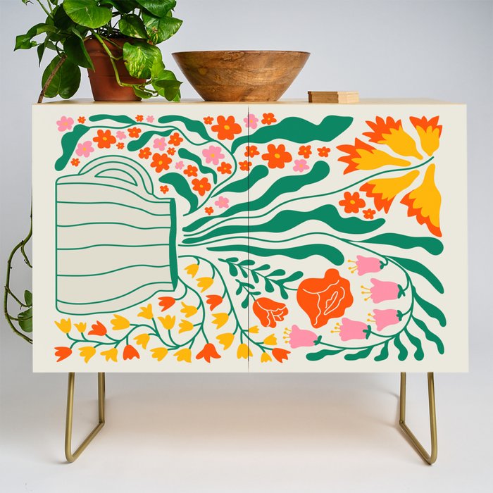 Flower Market 05: Los Angeles Credenza Gallery Image 1