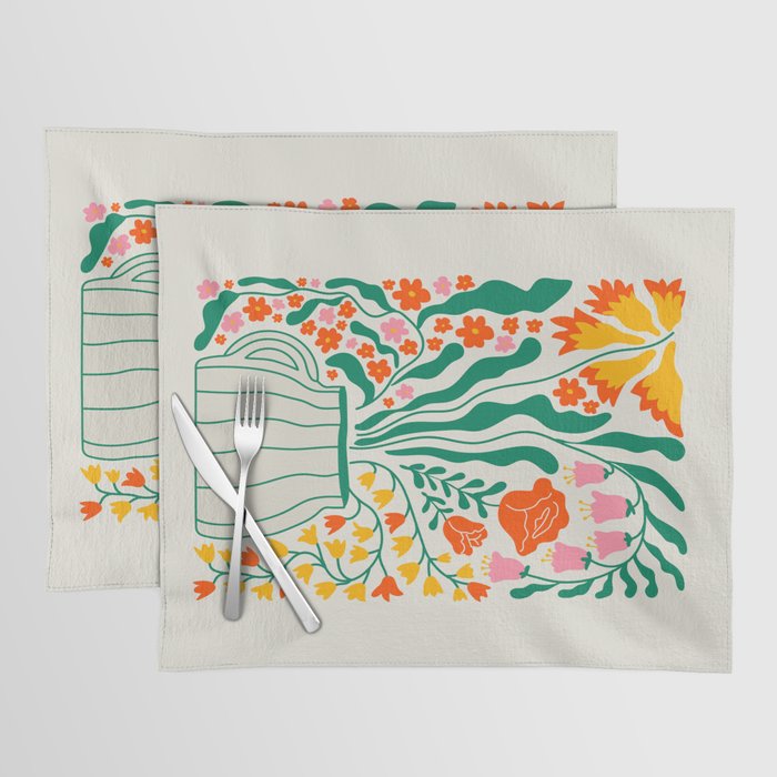 Flower Market 05: Los Angeles Placemat Gallery Image 1