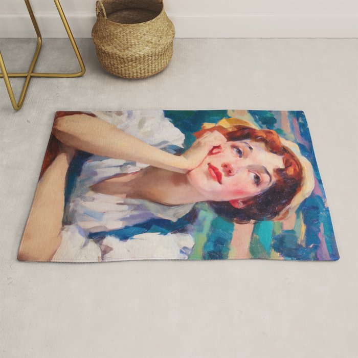 Daydream in Autumn Fields Rug Gallery Image 1