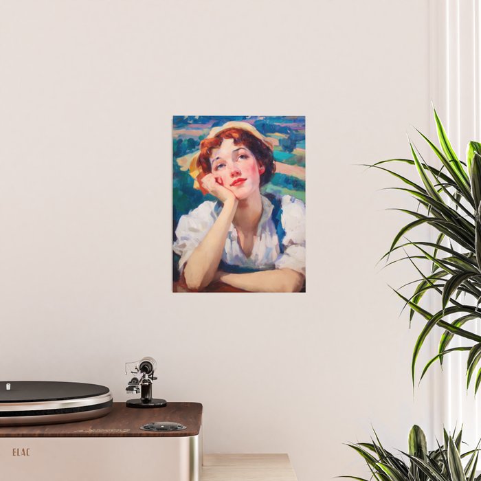 Daydream in Autumn Fields Poster Gallery Image 2
