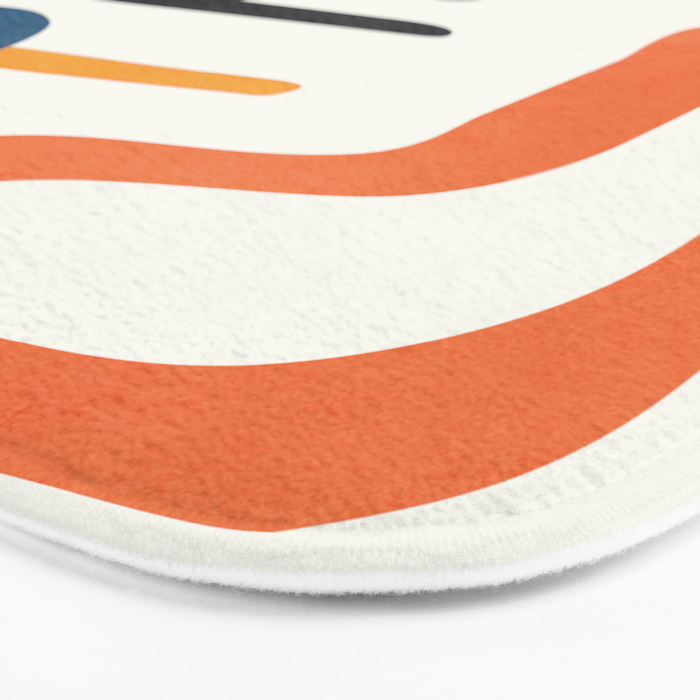 Abstract Colorful Setting 6 Bath Mat Gallery Image 3