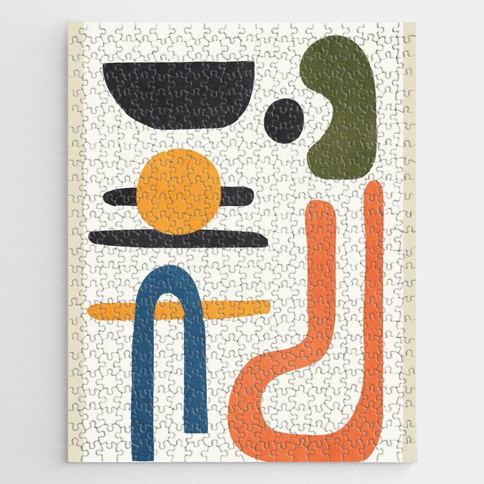 Abstract Colorful Setting 6 Jigsaw Puzzle Gallery Image 1