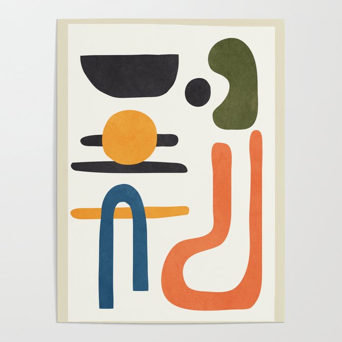 Abstract Colorful Setting 6 Poster Gallery Image 4