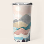 Lake Sunrise Travel Mug Gallery Image 2