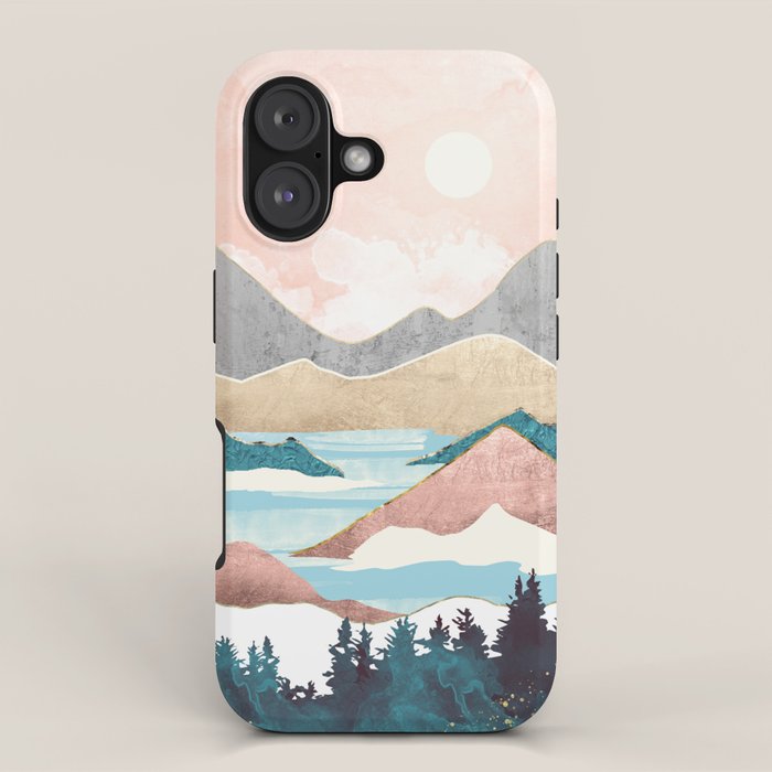 Lake Sunrise iPhone Case Gallery Image 1