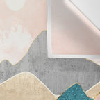 Lake Sunrise Wall Tapestry Gallery Image 3