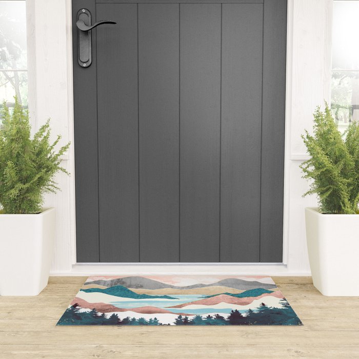 Lake Sunrise Welcome Mat Gallery Image 3