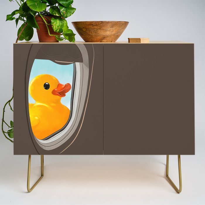 Hello! Yellow Duck Credenza Gallery Image 1