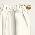 Colorful Thoughts Minimal Line Art Woman with Wild Roses Window Curtain Gallery Image 2