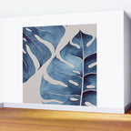 Blue Botanicals No. 2 Wall Mural Gallery Image 2