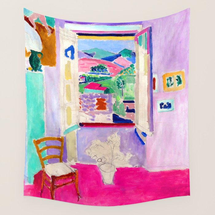 Henri Matisse The Open Window II Wall Tapestry Gallery Image 4