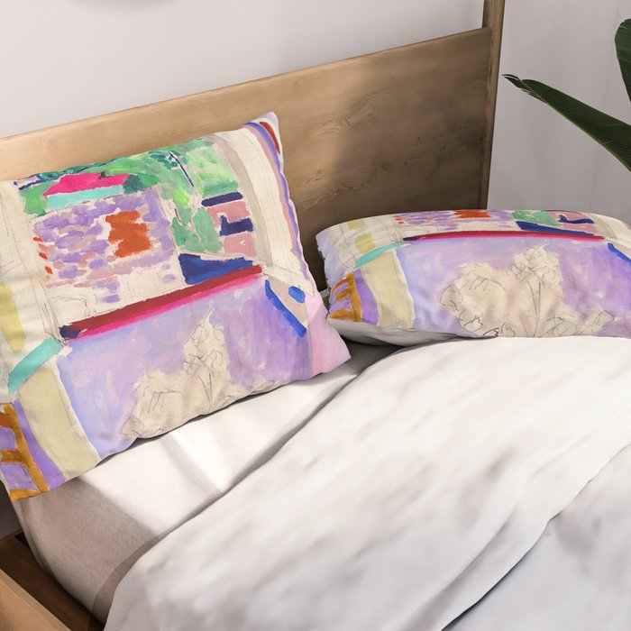 Henri Matisse The Open Window II Pillow Sham Gallery Image 2