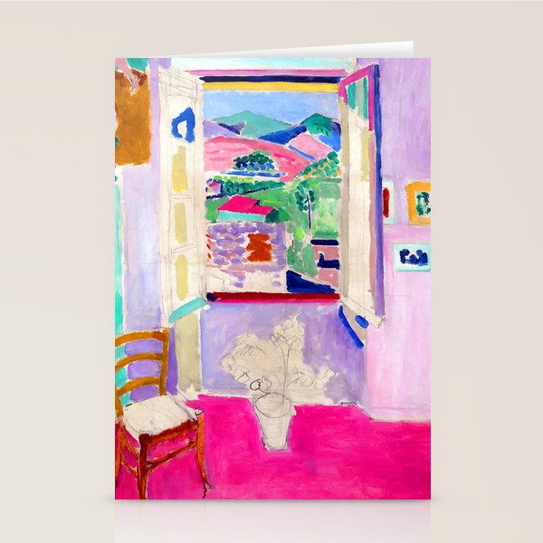 Henri Matisse The Open Window II Stationery Card Gallery Image 2