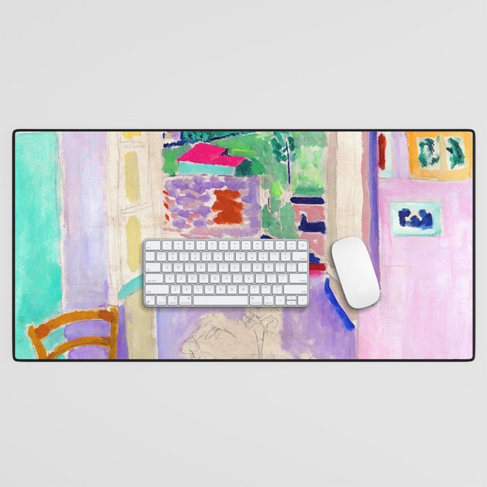 Henri Matisse The Open Window II Desk Mat Gallery Image 1