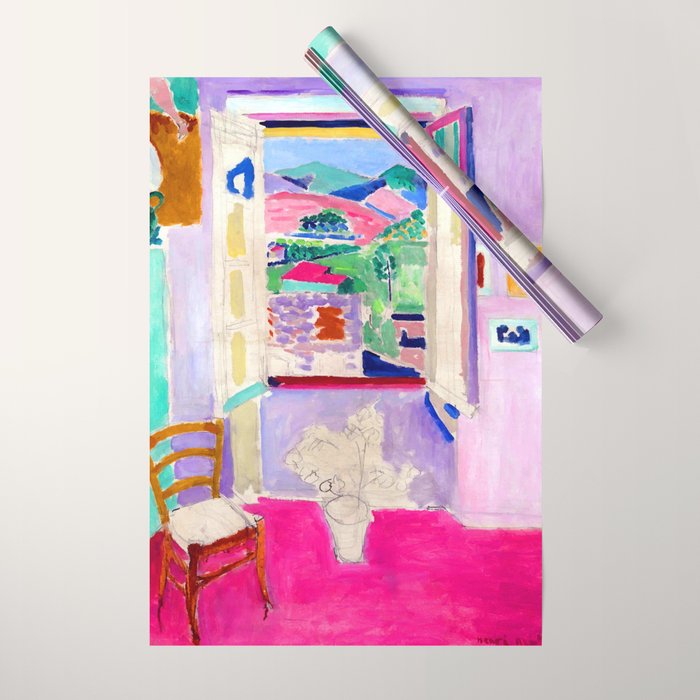 Henri Matisse The Open Window II Wrapping Paper Gallery Image 1