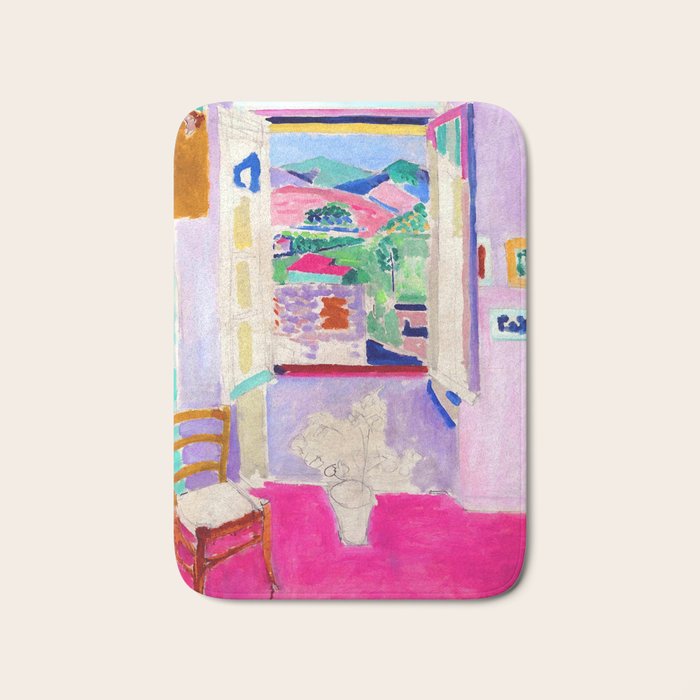 Henri Matisse The Open Window II Bath Mat Gallery Image 1