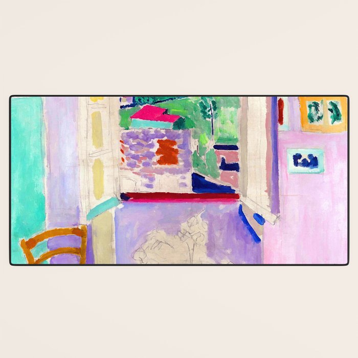 Henri Matisse The Open Window II Desk Mat Gallery Image 3