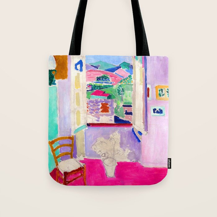 Henri Matisse The Open Window II Tote Bag Gallery Image 1