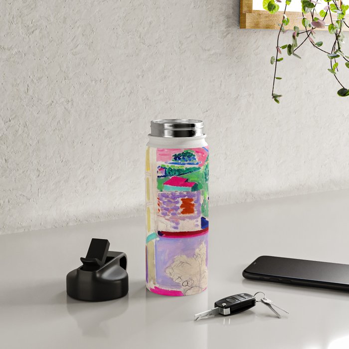 Henri Matisse The Open Window II Water Bottle Gallery Image 4