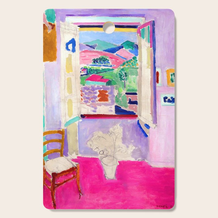 Henri Matisse The Open Window II Cutting Board Gallery Image 1