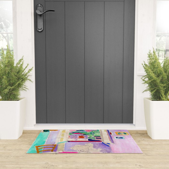 Henri Matisse The Open Window II Welcome Mat Gallery Image 3