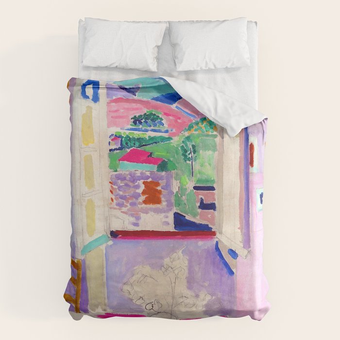 Henri Matisse The Open Window II Duvet Cover Gallery Image 1