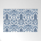 Coastal Chinoiserie II Welcome Mat Gallery Image 1