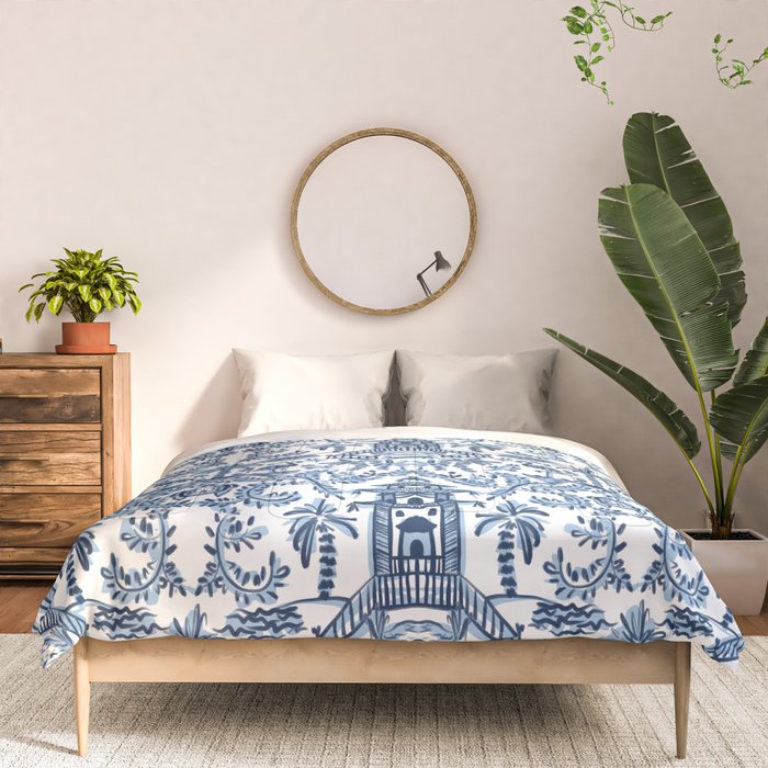 Coastal Chinoiserie II Comforter Gallery Image 3