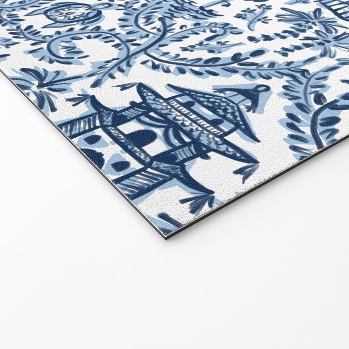 Coastal Chinoiserie II Welcome Mat Gallery Image 2