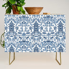 Coastal Chinoiserie II Credenza Gallery Image 1
