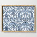 Coastal Chinoiserie II Serving Tray Gallery Image 1