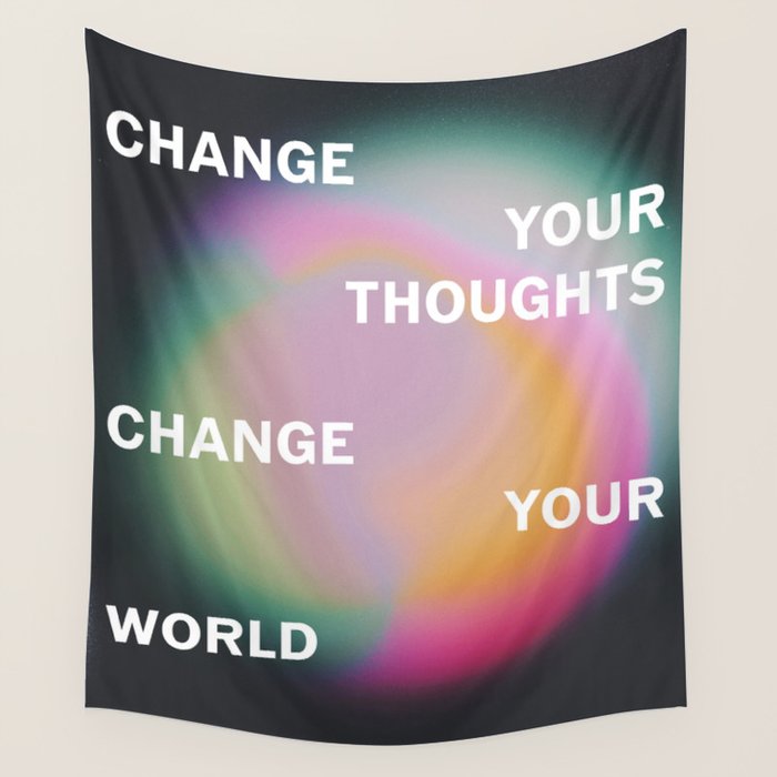 Change Your World Wall Tapestry Gallery Image 4