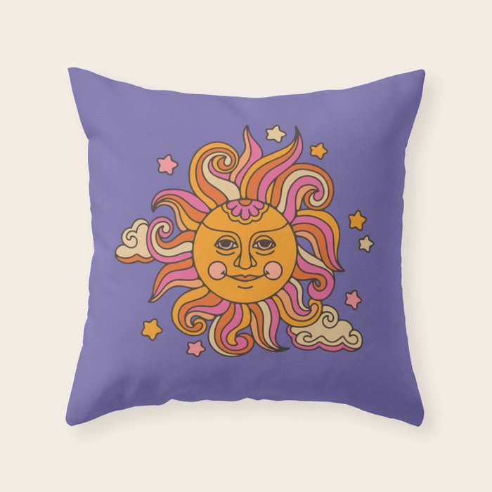 Beautiful Sun Throw Pillow Gallery Image 6