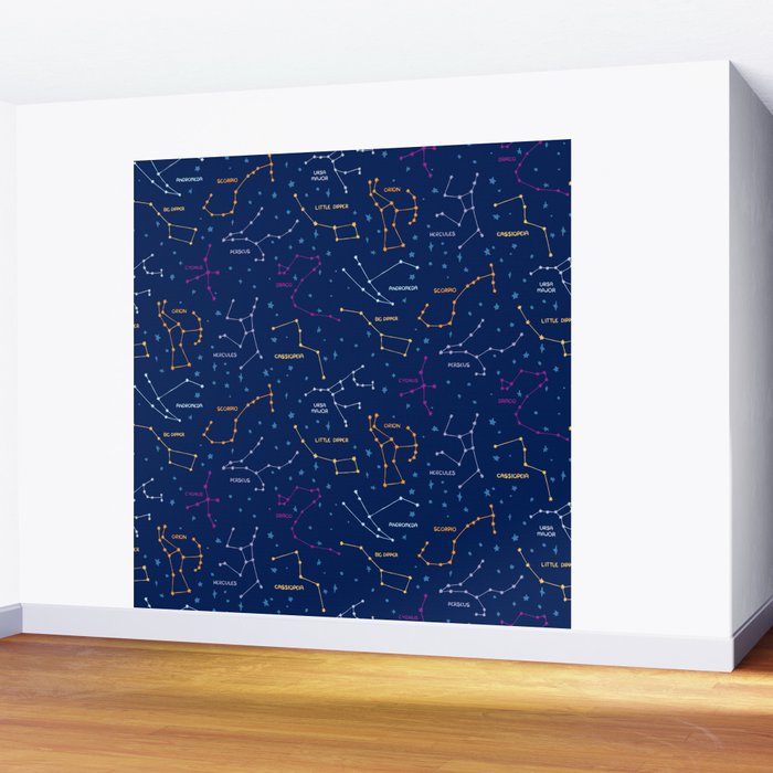 Constellations Wall Mural Gallery Image 2