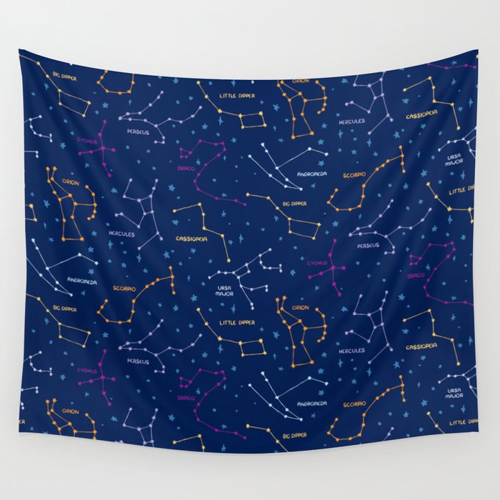 Constellations Wall Tapestry Gallery Image 4