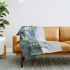 Treetops in the Mist Throw Blanket Gallery Image 1
