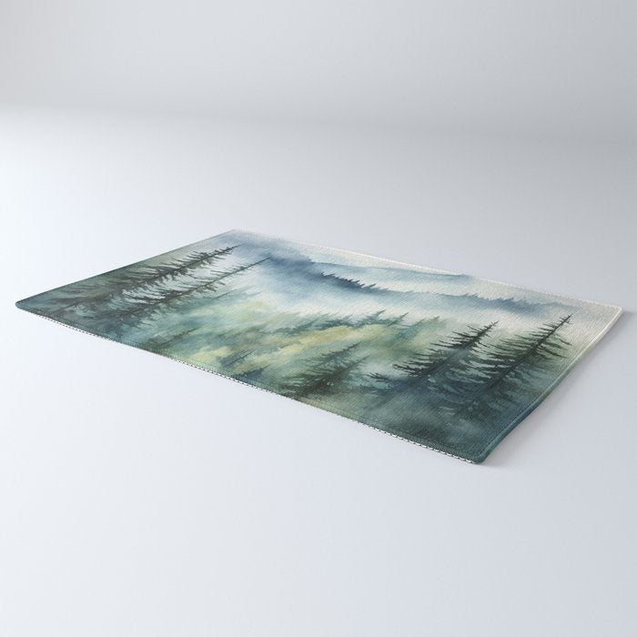 Treetops in the Mist Rug Gallery Image 3