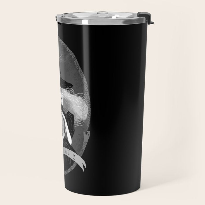 Gemini Witchy Zodiac Travel Mug Gallery Image 2
