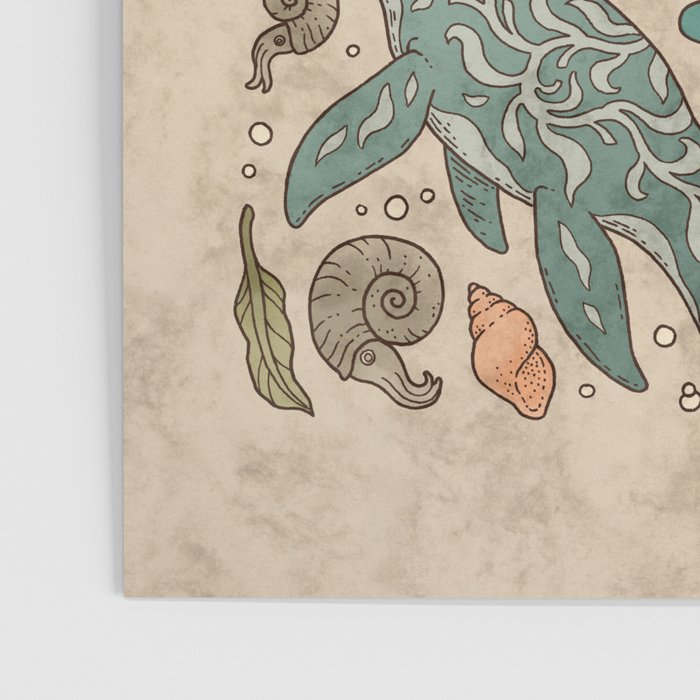Paradise Panthalassa | Natural History Fantasy Art Poster Gallery Image 3