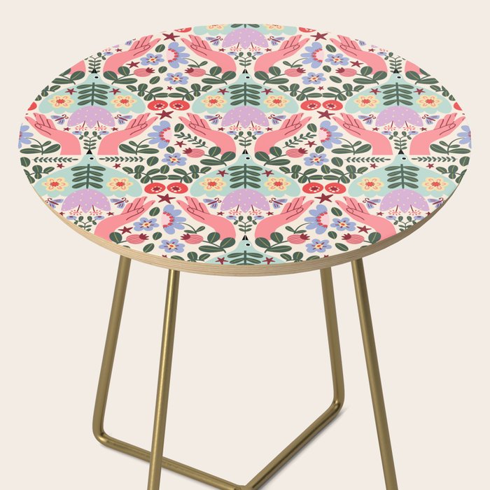 Folk Flora - Liberty Side Table Gallery Image 2